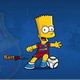 Bart Soccer Player Game