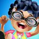 Little Kid swimwear dressup Game