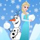 Elsa Vs Olaf Snowball Fight Game