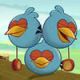 The Blues Angry Birds Puzzle Game