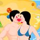 Beach Side Kiss Game