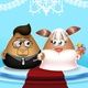 Pou Girl Wedding Party