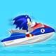 Super Sonic Ski - New Sonic Ride Game For Your Site.