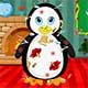 Messy Penguin Christmas Makeover Game
