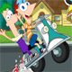 Phineas And Ferb Crazy Motorcycle Game