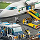 Lego Freight Terminals And Planes Game