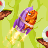 Lizard Rocket Game