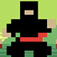 Retro Ninja Blaster Game