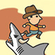 Shark Rodeo Game