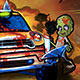 Zombie Car Madness Game